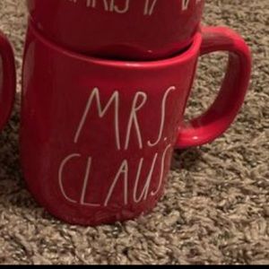 Mrs.Clause Red Rae Dunn Mug
